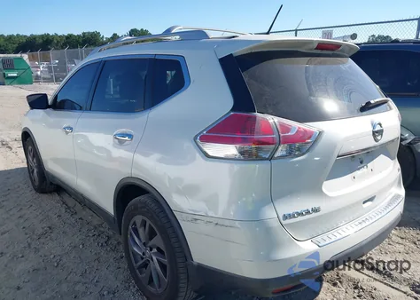 2016 Nissan Rogue Sl z USA, uszkodzony, nr VIN 5N1AT2MT8GC881921